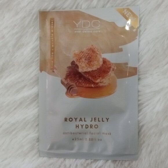 5 Packs - YDC Your Derma Care Royal Jelly Hydro Antibacterial Facial Mask - NEW - Picture 2 of 4